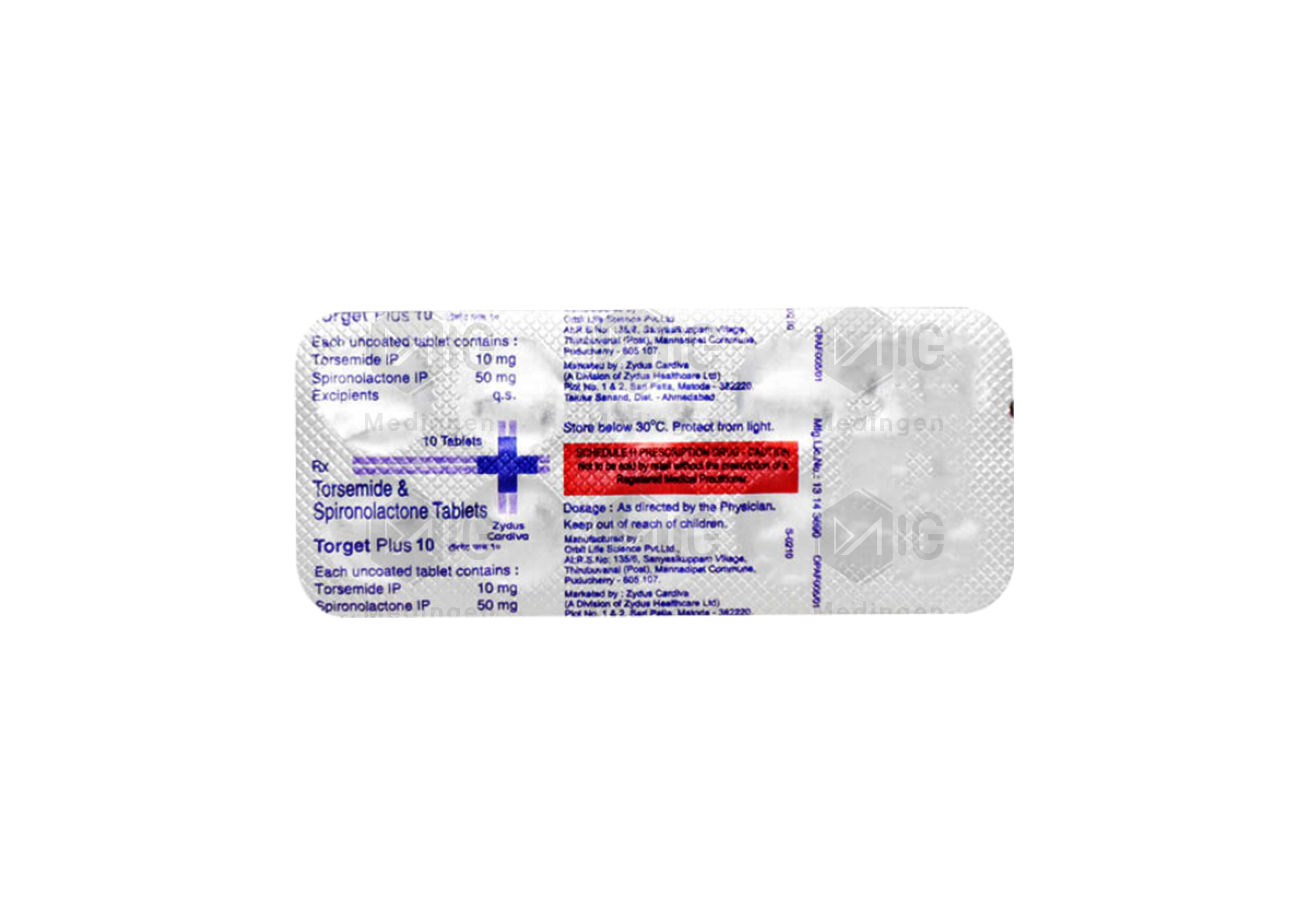 TORGET PLUS 10MG